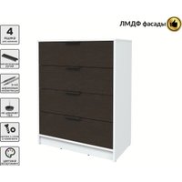 Комод Интерлиния Концепт КТ-К80 Глосс (белый платинум/дуб английский)