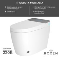 Унитаз приставной Roxen Smart Turbo 670300-02
