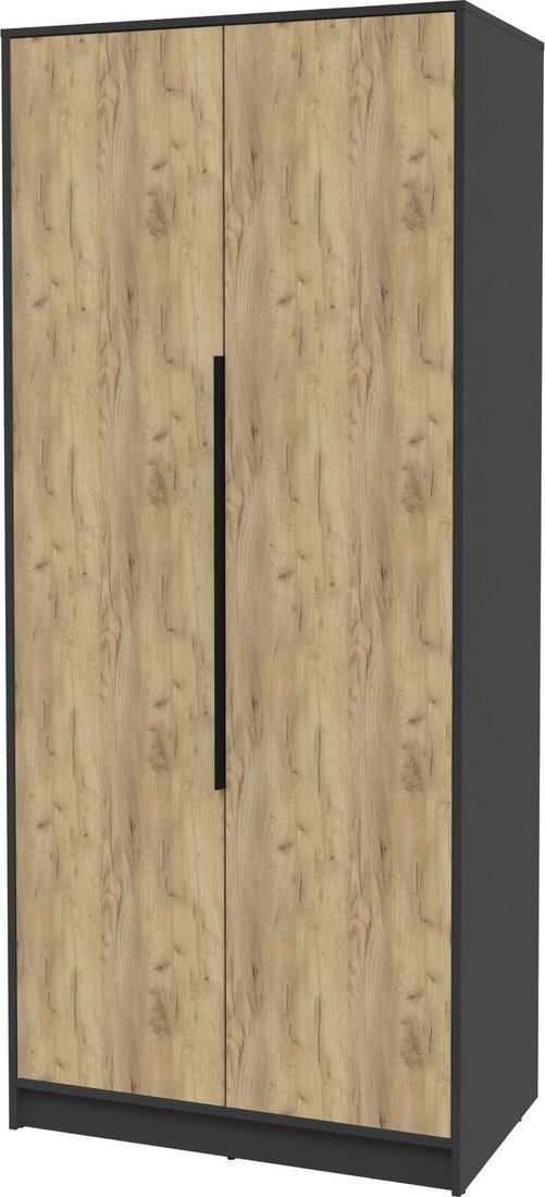 

Шкаф распашной Интерлиния Концепт КТ-Ш2 (дуб золотой/антрацит)