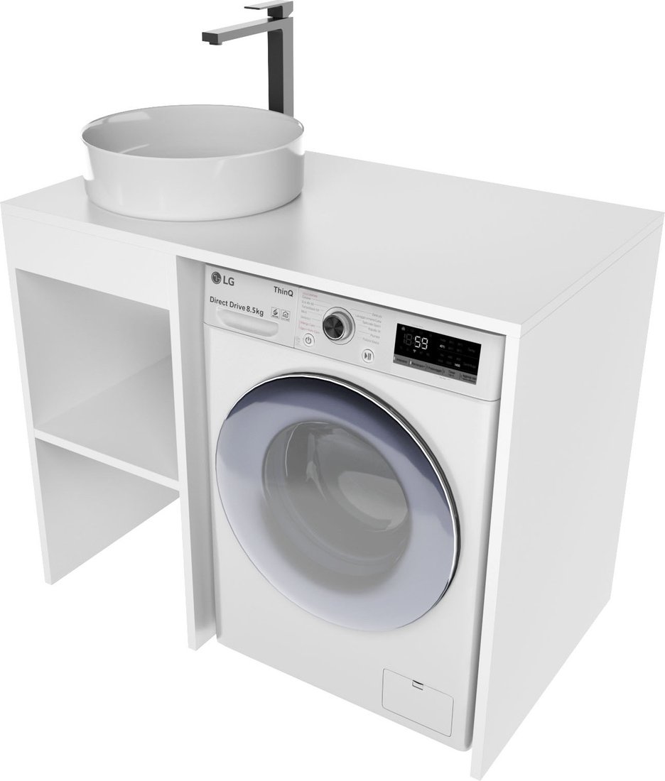 

ЗОВ Тумба под умывальник Стамбул 100 S100LWP0LWPWM (белый)