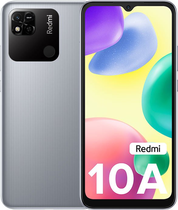 

Смартфон Xiaomi Redmi 10A 4GB/64GB индийская версия (серебристый)