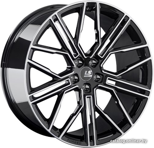 Литые диски LS FG08 22x11 5x112мм DIA 66.6мм ET 43мм BKF