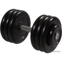 Гантель MB Barbell Профи 33.5 кг (вращающаяся ручка)