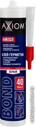 Axiom Клей-герметик 280мл ABK525 (белый)