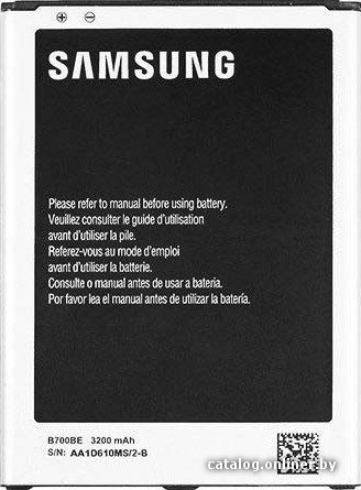 Аккумулятор для телефона Копия Samsung Galaxy Mega 6.3 (B700BE)