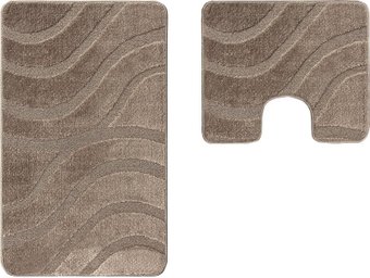 Набор ковриков Maximus Symphony 2599 (50x80/40x50, шоколад)