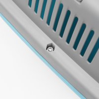 Переноска Sima-Land Неон 9343368 (серый/голубой)