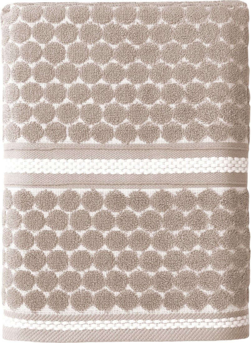 

Полотенце Verossa Dots tactille 50x90 (кофе/белый)