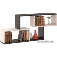 Полка Трия Тип 4 (венге цаво/дуб молочный)