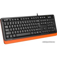 Клавиатура A4Tech Fstyler FKS10 (черный/оранжевый)