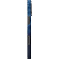 Чехол для телефона Pitaka StarPeak Tactile Woven для iPhone 16 (темно-синий)