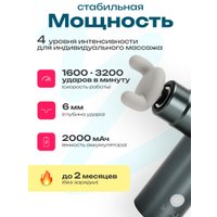 Перкуссионный массажер Miru BM-18