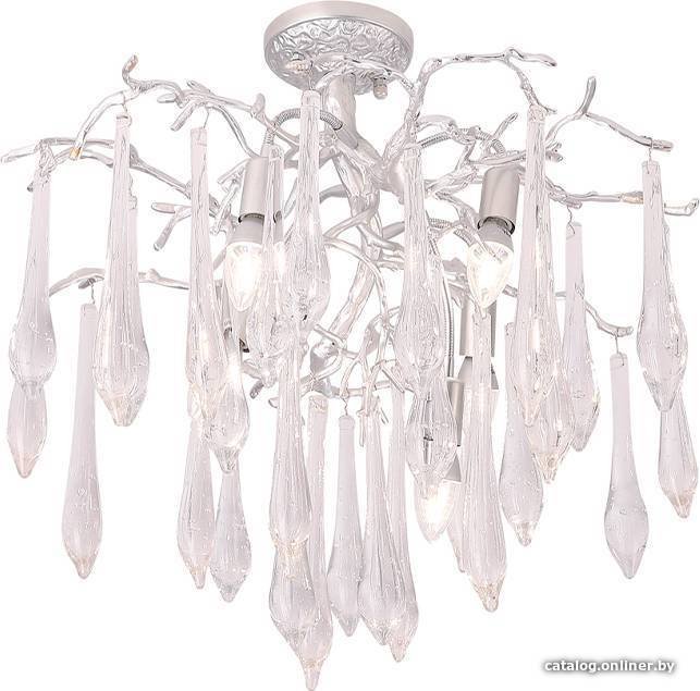 Подвесная люстра Crystal Lux Reina Pl5 D600 Silver Patina