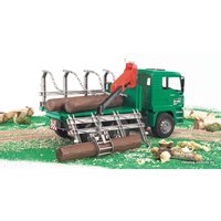 Грузовик Bruder MAN Timber truck with loading crane 02769