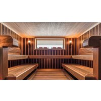 Русская баня Модуль Хаус Каркасная модульная Скандинавия