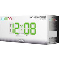 Настольные часы Perfeo Luminous PF-663 (белый/синий)
