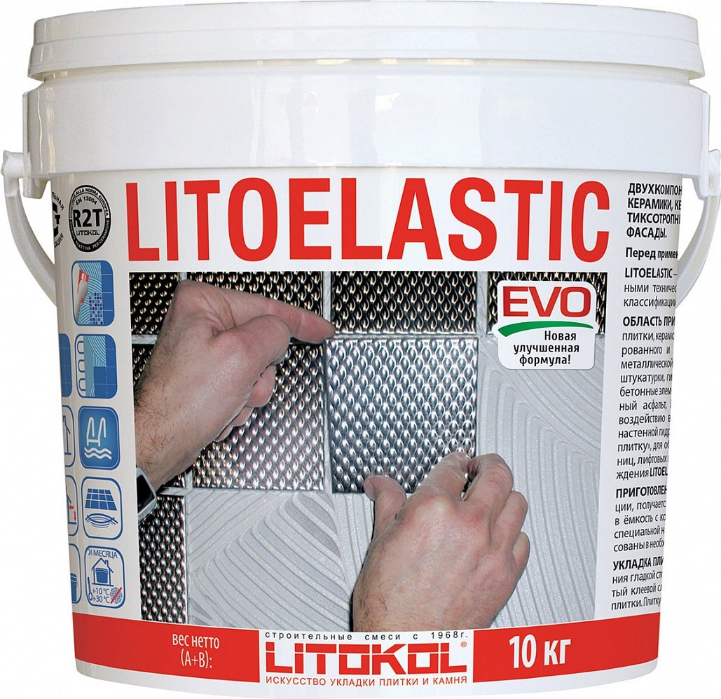 

Клей для плитки Litokol Litoelastic Evo (10 кг)