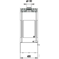 Свободностоящая печь-камин Austroflamm Pi