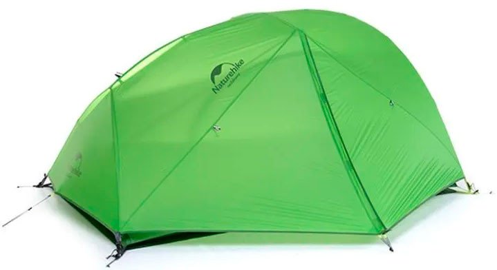 Треккинговая палатка Naturehike Star-river 2 NH17T012-T (210T, зеленый)