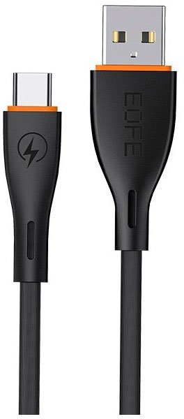 

Кабель EOFE AC21 USB Type-A - USB Type-C (1 м, черный)