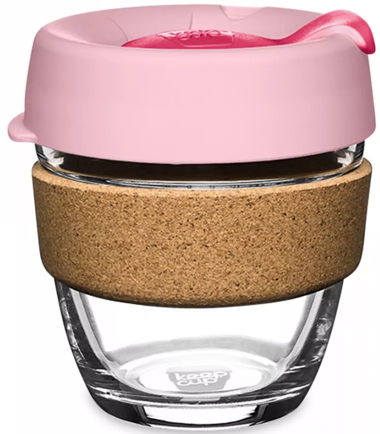 

Многоразовый стакан KeepCup Brew Cork S Rosea 227мл (розовый)