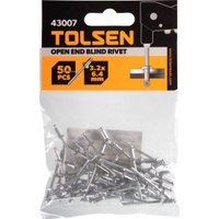 Заклепка вытяжная Tolsen TT43007 (50 шт) в Гомеле