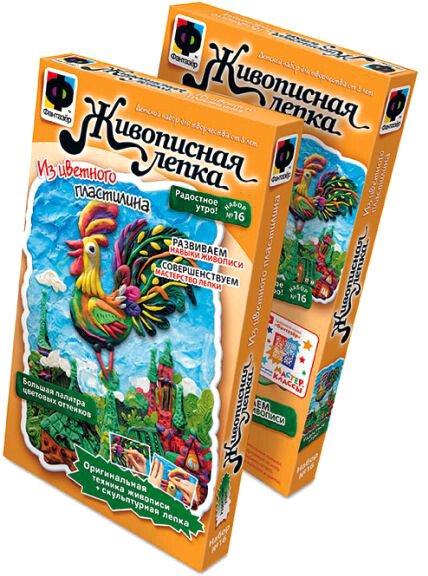 

Набор для лепки Фантазер Живописная лепка. Радостное утро 477068