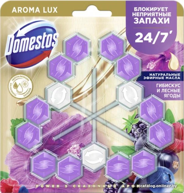 

Средство для унитаза Domestos Power 5 Сказочный аромат Трио 3x50 г