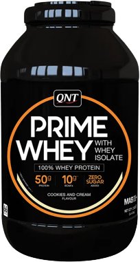 

Протеин сывороточный (изолят) QNT Prime Whey (печенье и крем, 2кг)