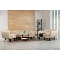 Диван Divan Роттердам-3 Velvet Light 134489 (бежевый)