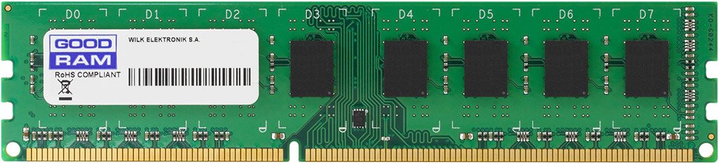 

Оперативная память GOODRAM 8GB DDR3 PC3-10600 (GR1333D364L9/8G)
