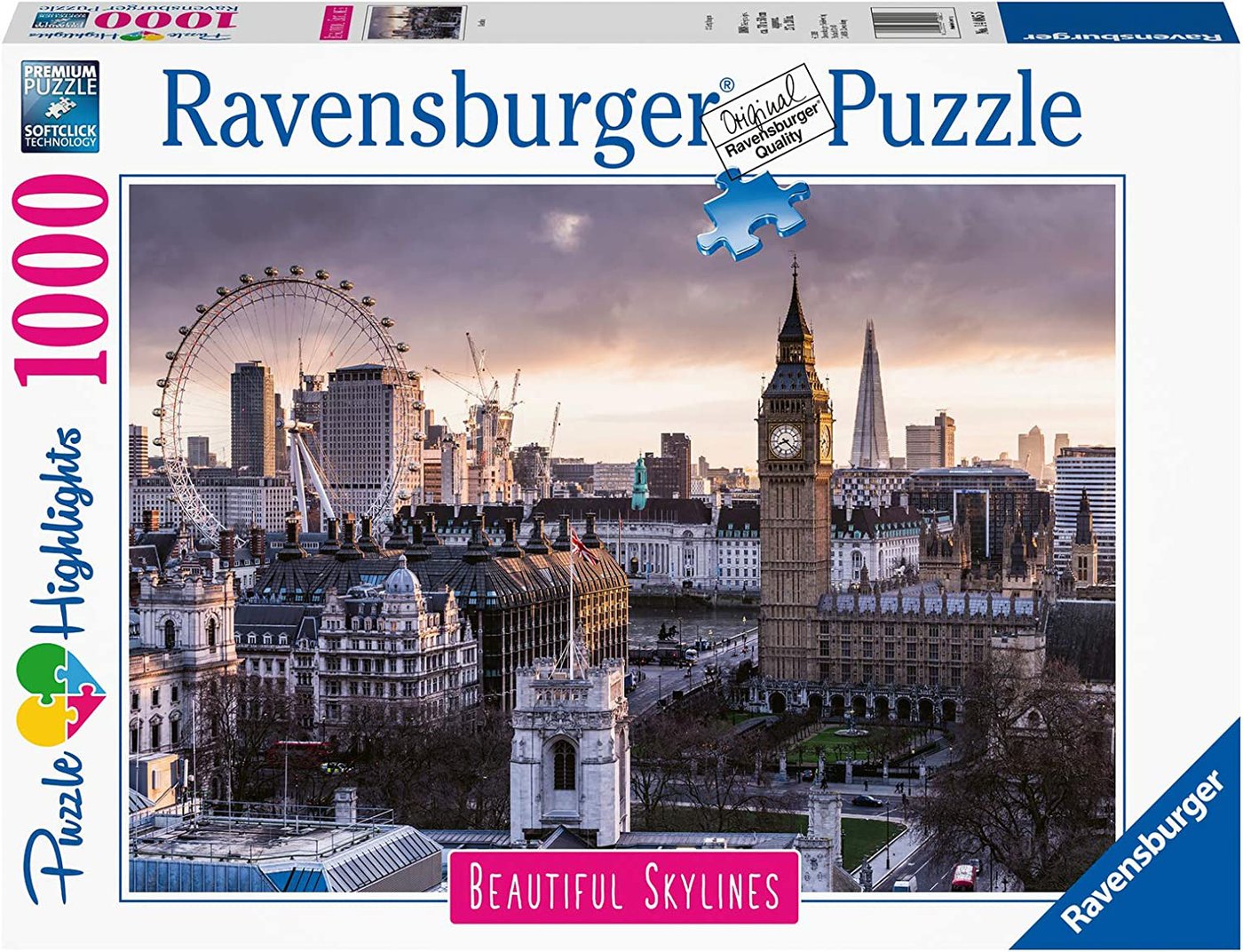 

Пазл Ravensburger Лондон. Виды города 14085 (1000 эл)