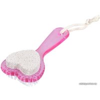 Пемза Банные штучки со щеткой на ручке 15 см 40079