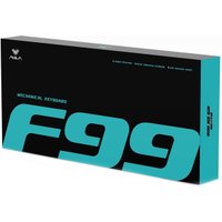 Клавиатура AULA F99 (белый/розовый/черный)