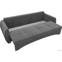 Диван Лига диванов Сатурн 101021 (велюр, серый)