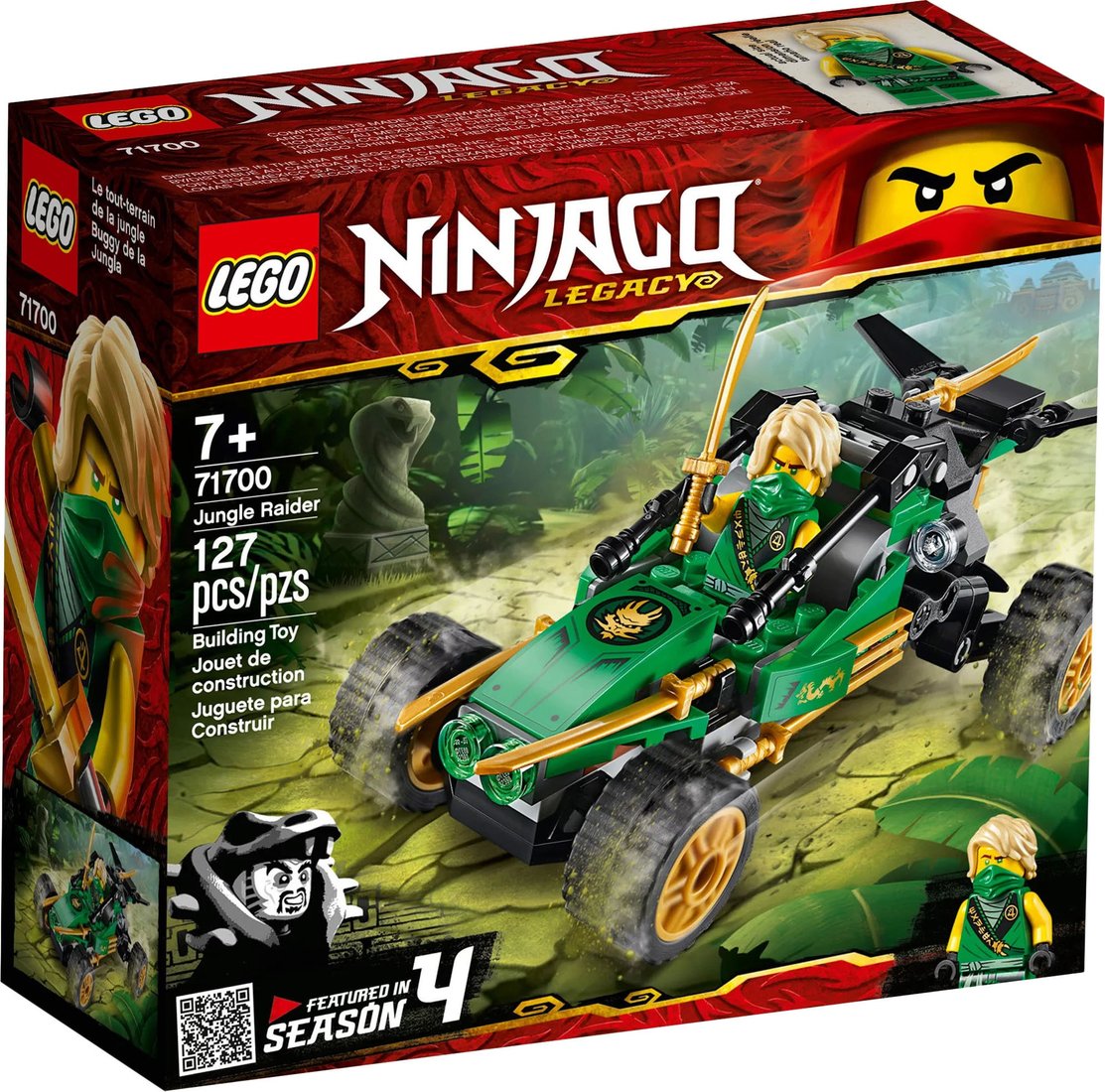 

Конструктор LEGO Ninjago 71700 Тропический внедорожник