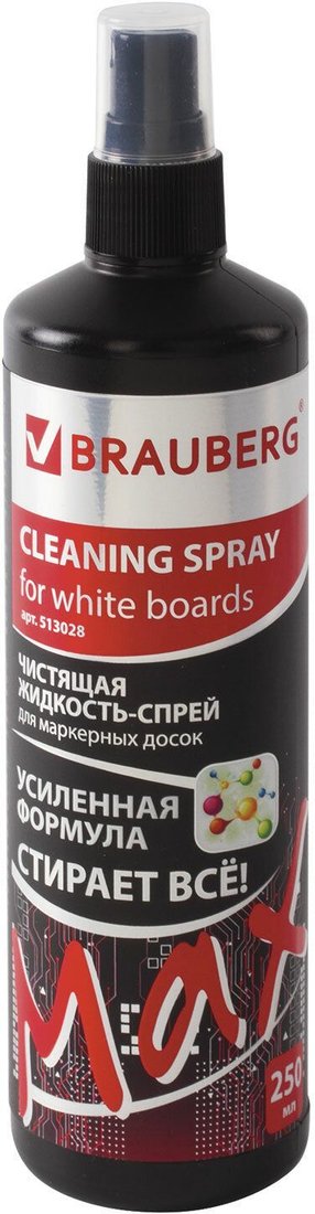

Чистящая жидкость для маркерных досок BRAUBERG 513028