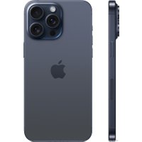 Телефон Apple iPhone 15 Pro Max Dual SIM 1TB (синий титан)