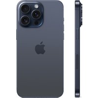 Смартфон Apple iPhone 15 Pro Max 256GB (синий титан)