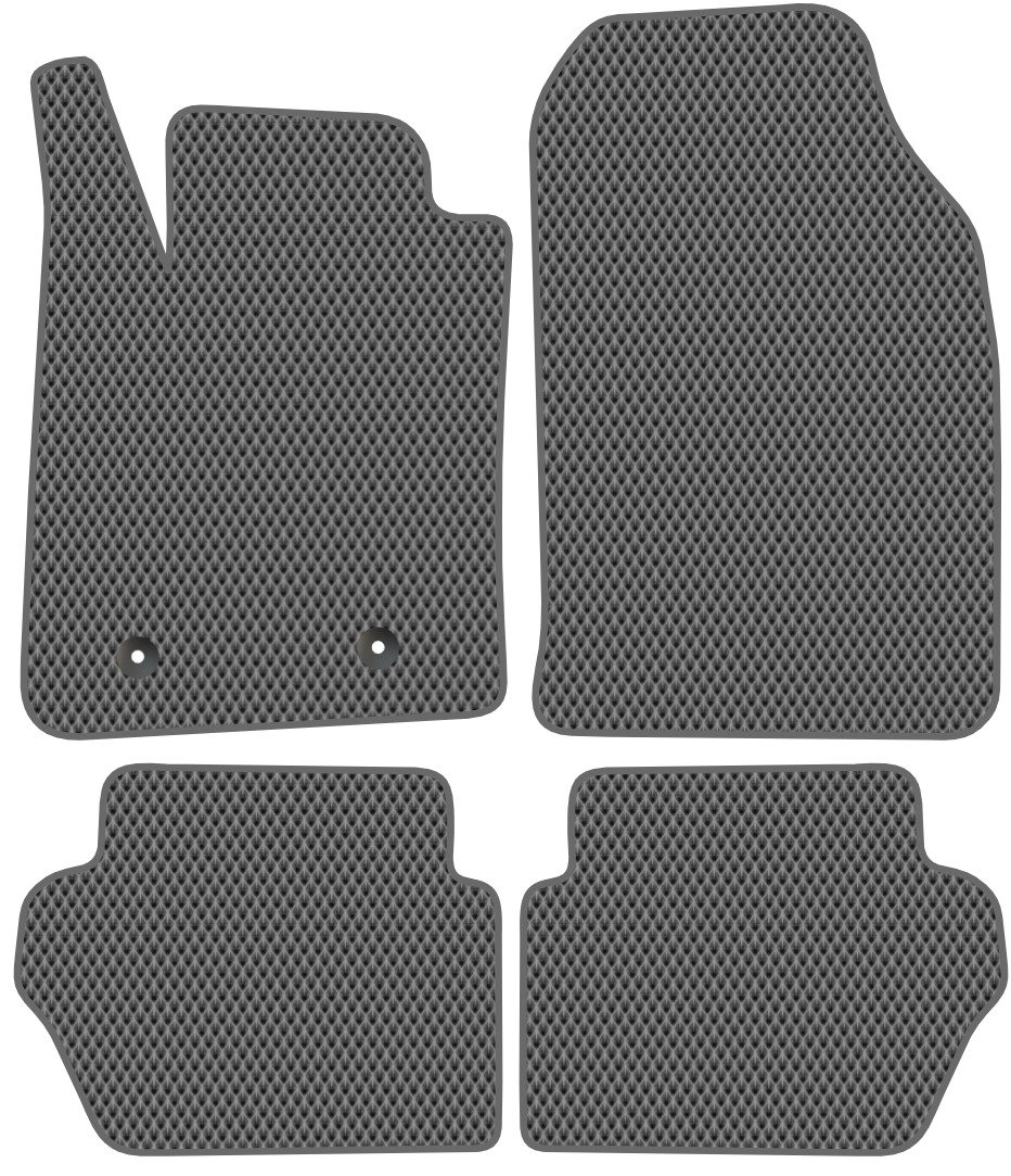 

Комплект ковриков для авто Alicosta Ford EcoSport (suv) 2017 - Н.В. (серый, ромб)