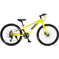 Велосипед Maxter PL1000 2024 (желтый, ригидная вилка)