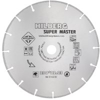 

Отрезной диск алмазный Hilberg Super Master 230