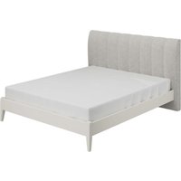 Кровать Bravo Мебель Джали Вертикаль 180х200 (перламутровый/льняной) в Могилеве