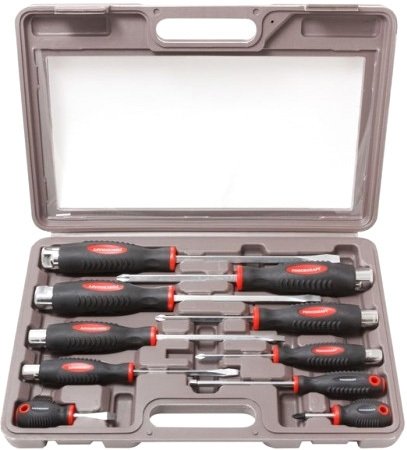 

Набор отверток ForceKraft FK-7010 (10 предметов)
