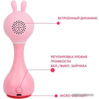 Интерактивная игрушка Alilo Умный зайка R1 60908 (розовый)