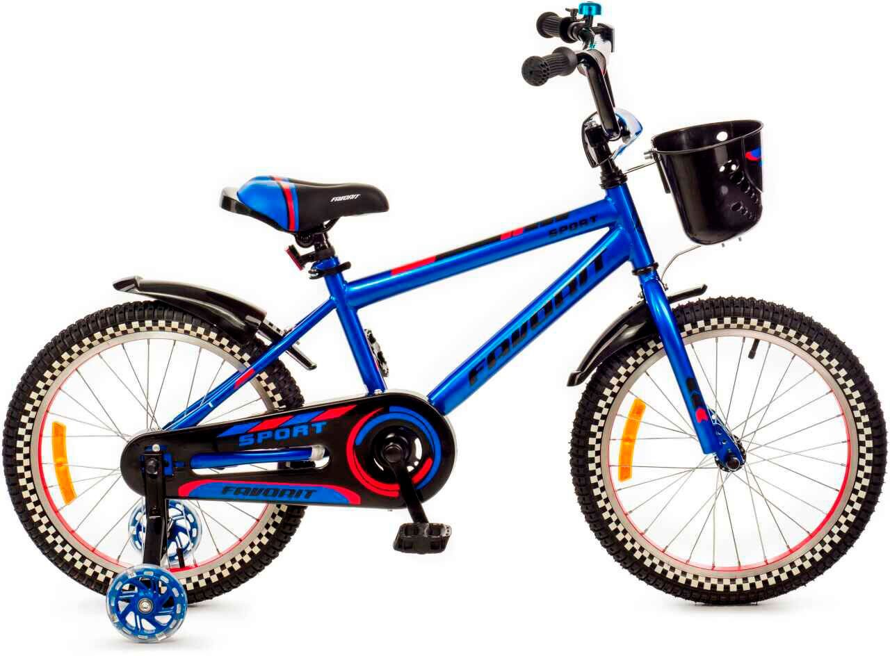 Детский велосипед Favorit Sport 20 SPT-Y20BL (синий)