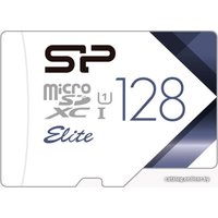 Карта памяти Silicon-Power Elite microSDXC SP128GBSTXBU1V21 128GB