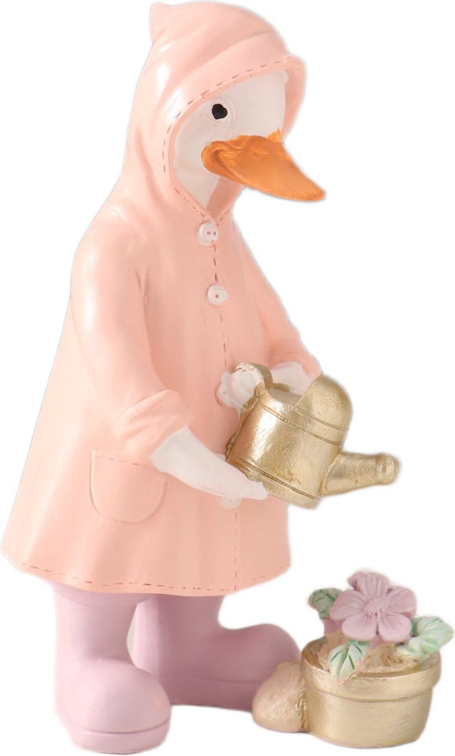 

Статуэтка Sima-Land Утка в дождевике поливает цветок из лейки 10583266