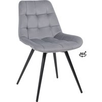 Стул Алвест AV 405 (поворотный (темно-серый бархат H-15/черный)