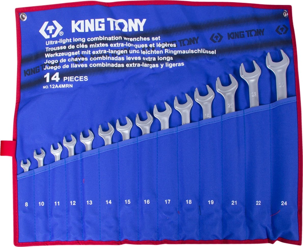 

Набор ключей King Tony 12A4MRN (14 предметов)